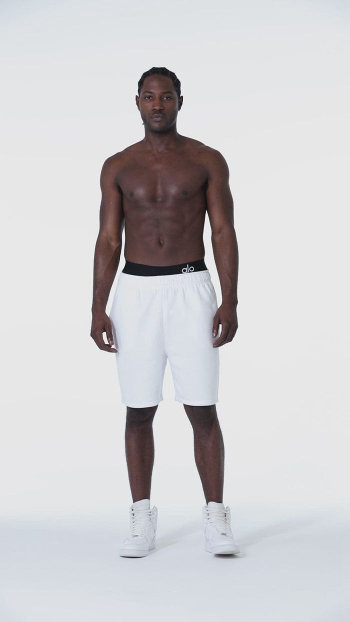 Short Alo Yoga Pride Accolade Sweat Hombre Blancos | 418975AMN