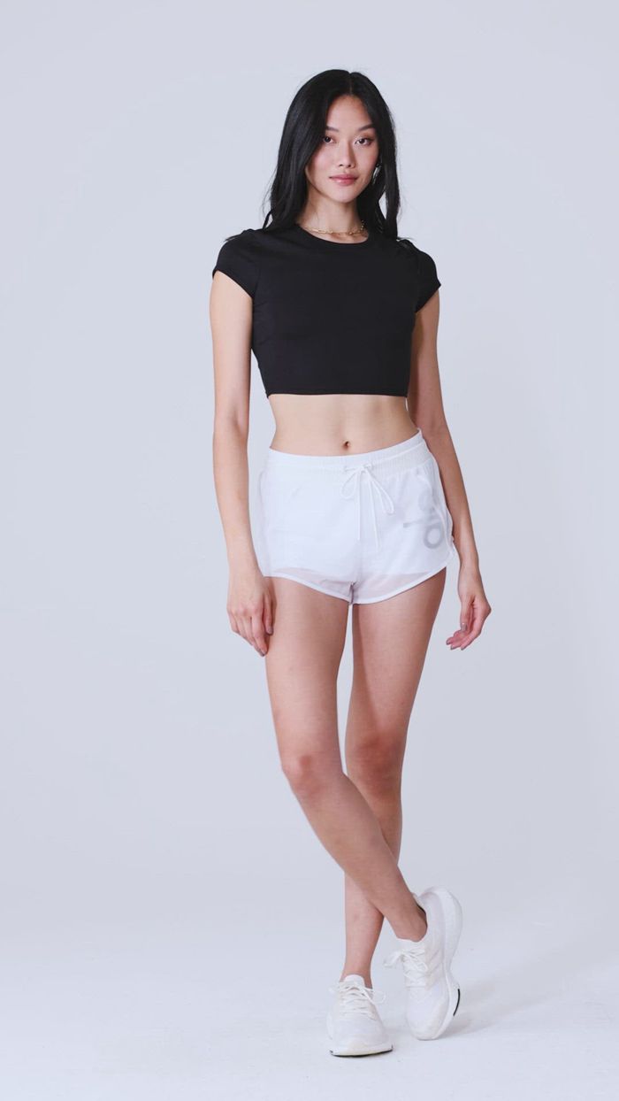 Short Sleeve Alo Yoga Alosoft Crop Finesse Mujer Rojos | 025637ZGR