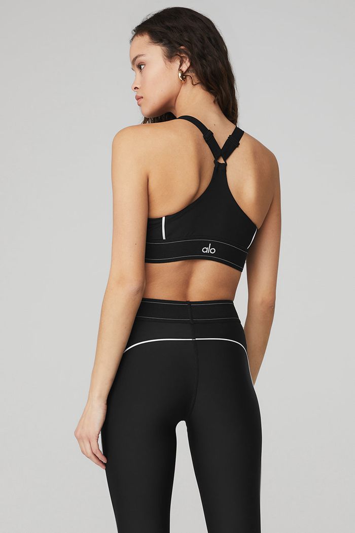 Sujetadores Alo Yoga Airlift Suit Up Mujer Negros | 275904YBD