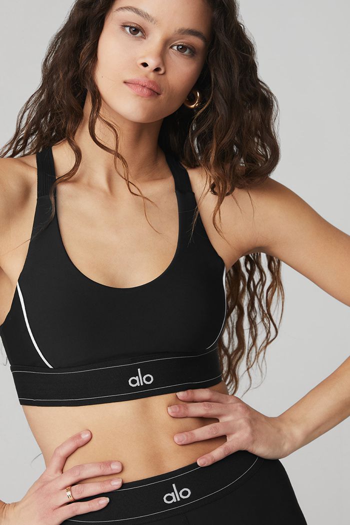Sujetadores Alo Yoga Airlift Suit Up Mujer Negros | 275904YBD