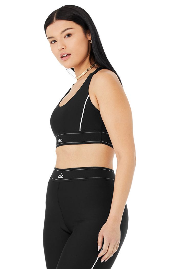 Sujetadores Alo Yoga Airlift Suit Up Mujer Negros | 275904YBD