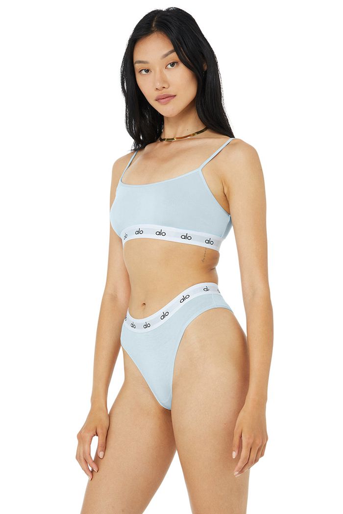 Sujetadores Alo Yoga Icon Cami Mujer Azules | 073825RNW