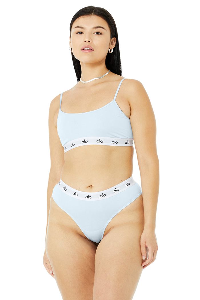 Sujetadores Alo Yoga Icon Cami Mujer Azules | 073825RNW
