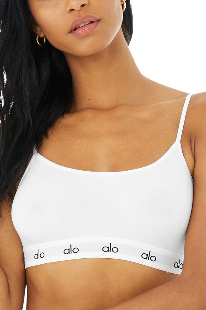 Sujetadores Alo Yoga Icon Cami Mujer Blancos | 790145BGH