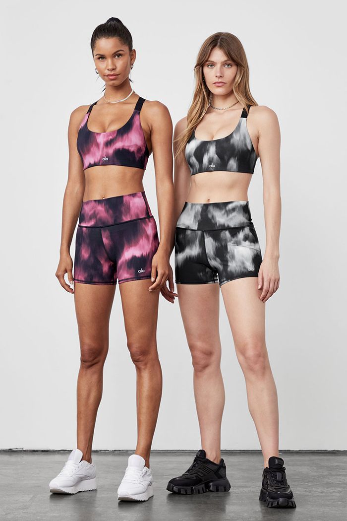 Sujetadores Alo Yoga Vapor Aurora Take Charge Mujer Negros | 129073WNB