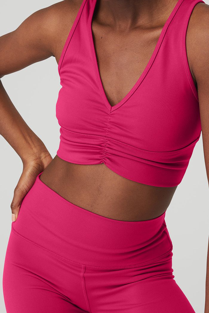 Sujetadores Alo Yoga Wild Thing Mujer Rojos | 076925RTJ