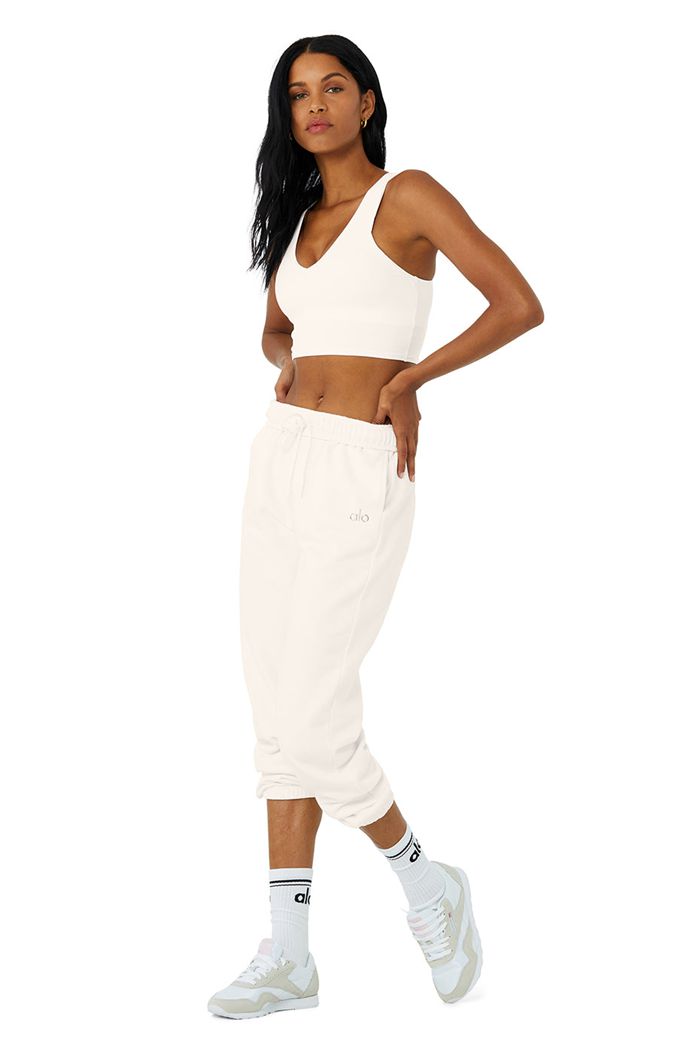Tank Tops Alo Yoga Airbrush Real Mujer Blancos | 834159HTC