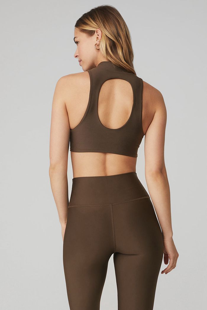 Tank Tops Alo Yoga Airlift Fuse Mujer Negros | 391048KOU