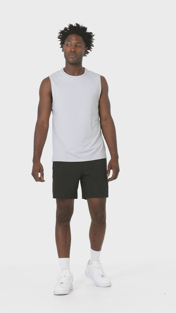 Tank Tops Alo Yoga Idol Performance Hombre Azules | 460198LJY