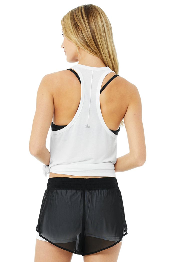 Tank Tops Alo Yoga Motion Mujer Blancos | 930627CQA