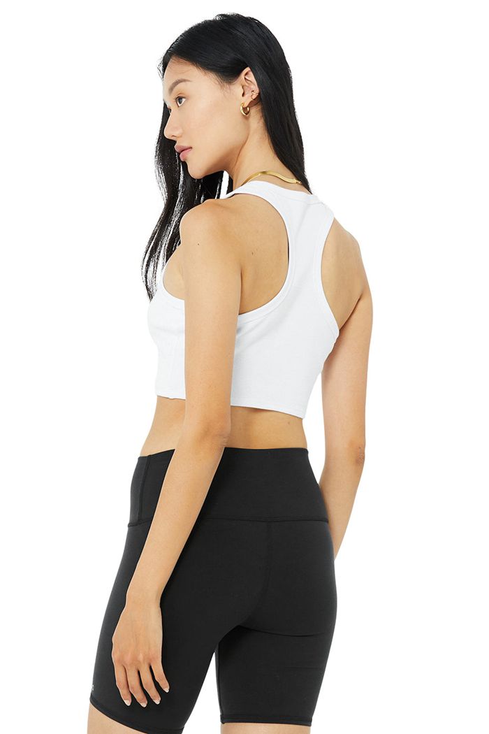 Tank Tops Alo Yoga Pride Aspire Mujer Blancos | 932078WRO