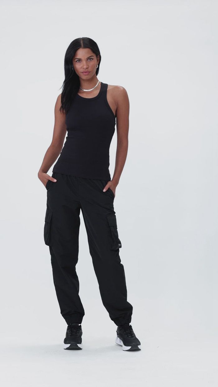 Tank Tops Alo Yoga Ribbed Aspire Full Length Mujer Grises | 489217YMS