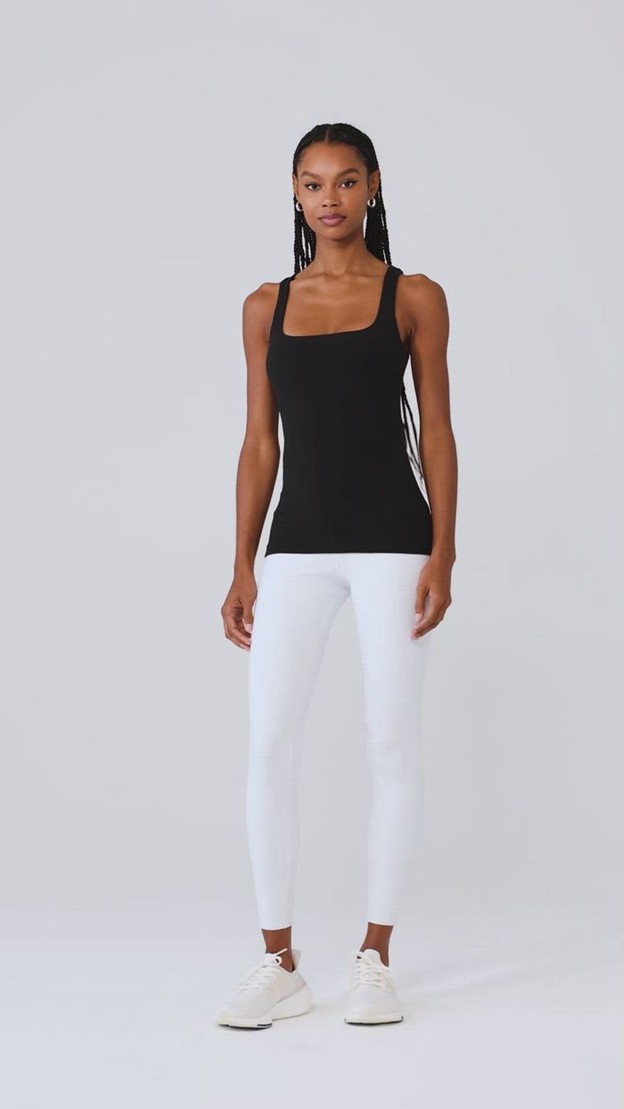 Tank Tops Alo Yoga Ribbed Minimalist Mujer Rosas | 537640XWS