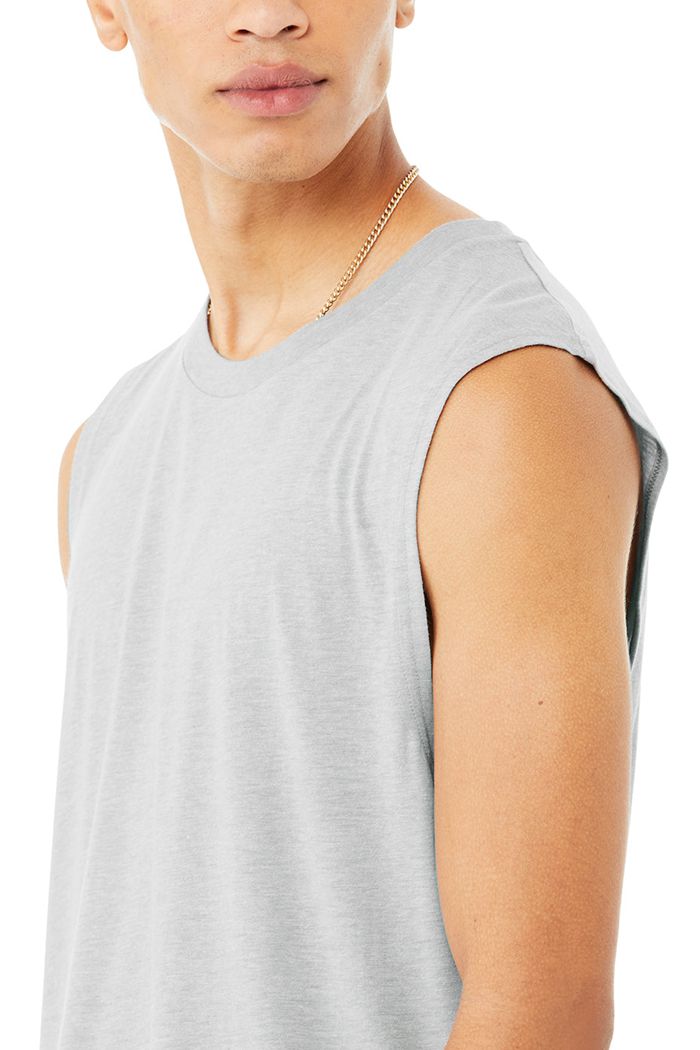 Tank Tops Alo Yoga The Triumph Muscle Hombre Grises | 986425IHZ