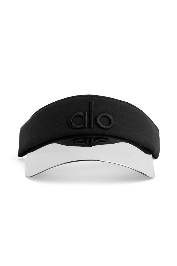 Visor Alo Yoga Solar Mujer Negros | 153940BYK