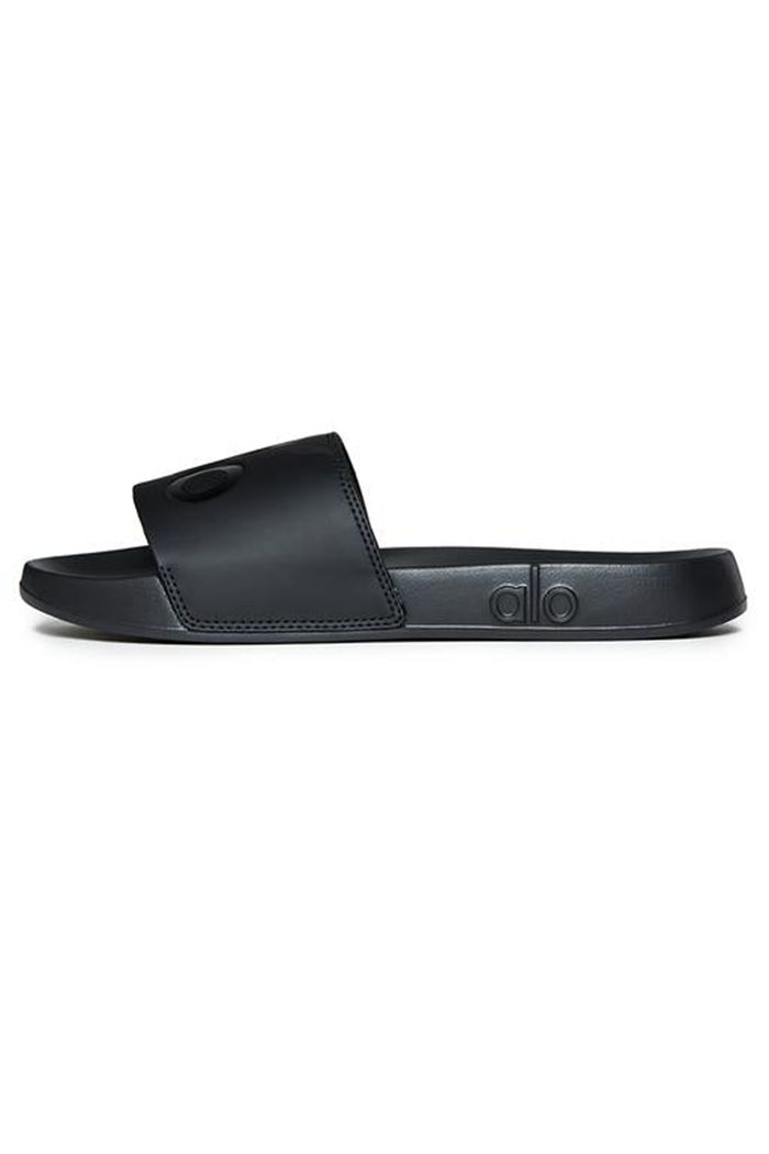 Zapatos Alo Yoga It Chanclas 2 Hombre Negros | 304795IRX