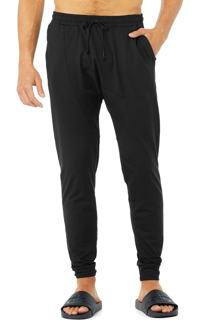 Zapatos Alo Yoga It Chanclas 2 Hombre Negros | 304795IRX