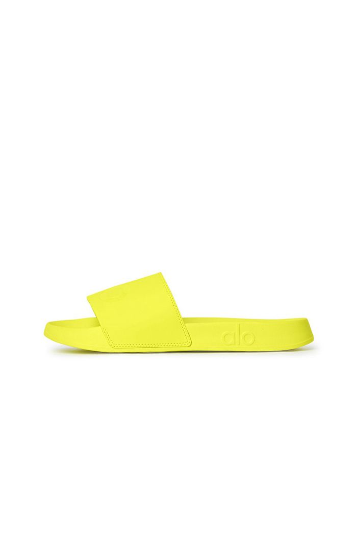 Zapatos Alo Yoga It Chanclas 2 Mujer Amarillos | 354618SUR