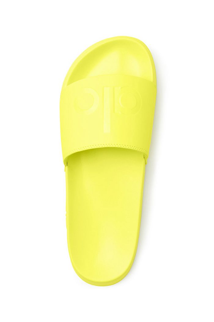 Zapatos Alo Yoga It Chanclas 2 Mujer Amarillos | 354618SUR