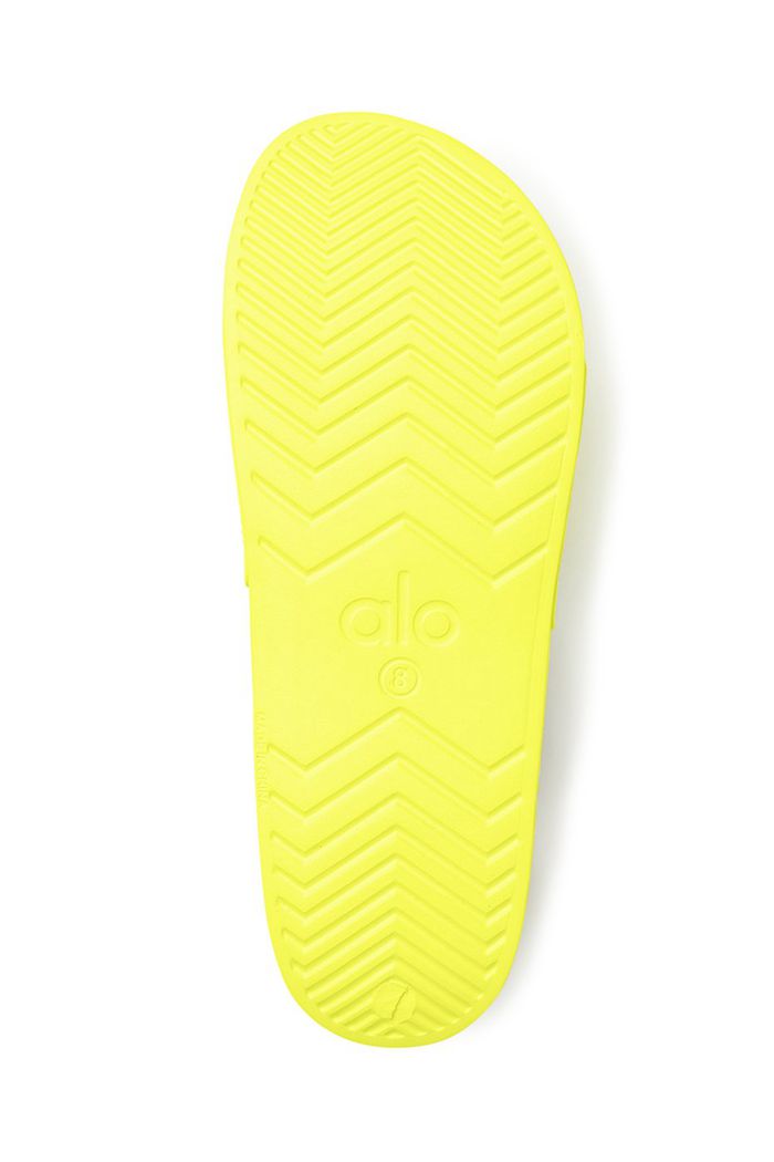 Zapatos Alo Yoga It Chanclas 2 Mujer Amarillos | 354618SUR