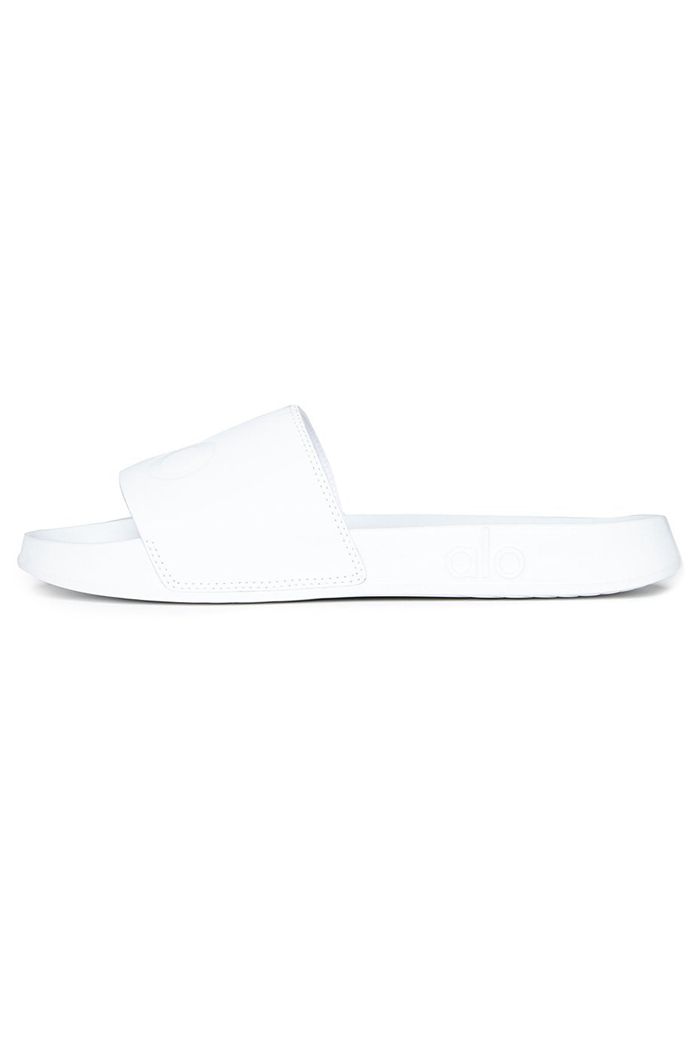 Zapatos Alo Yoga It Chanclas 2 Mujer Blancos | 814523UWK