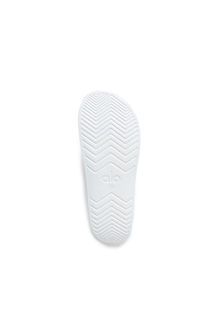 Zapatos Alo Yoga It Chanclas 2 Mujer Blancos | 814523UWK
